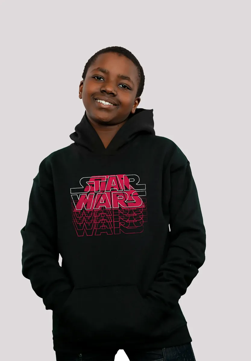 

Толстовка F4NT4STIC "Смешанный логотип Star Wars — Premium Star Wars", принт, черный