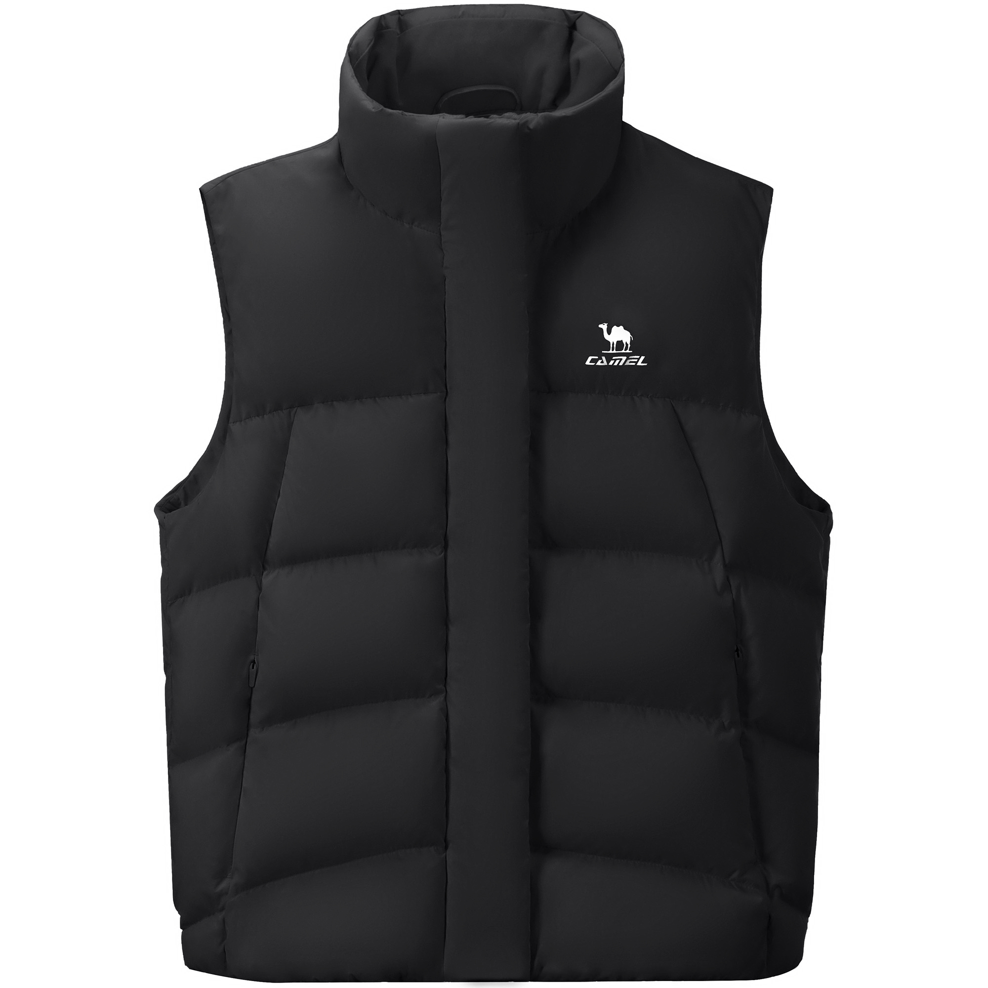 

Пуховик из коллекции Warm Fleece для женщин CAMEL, phantom черный