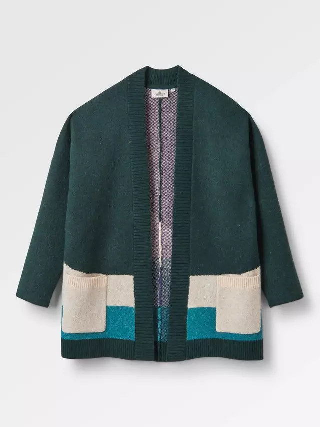 

Кардиган Passenger Vista Wool Blend, цвет rain/forest
