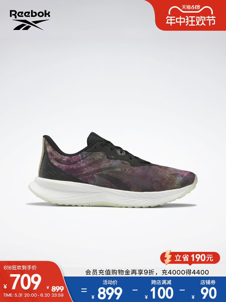 

Кроссовки мужские Reebok FloatRide Energy 5 классические, черный / фиолетовый