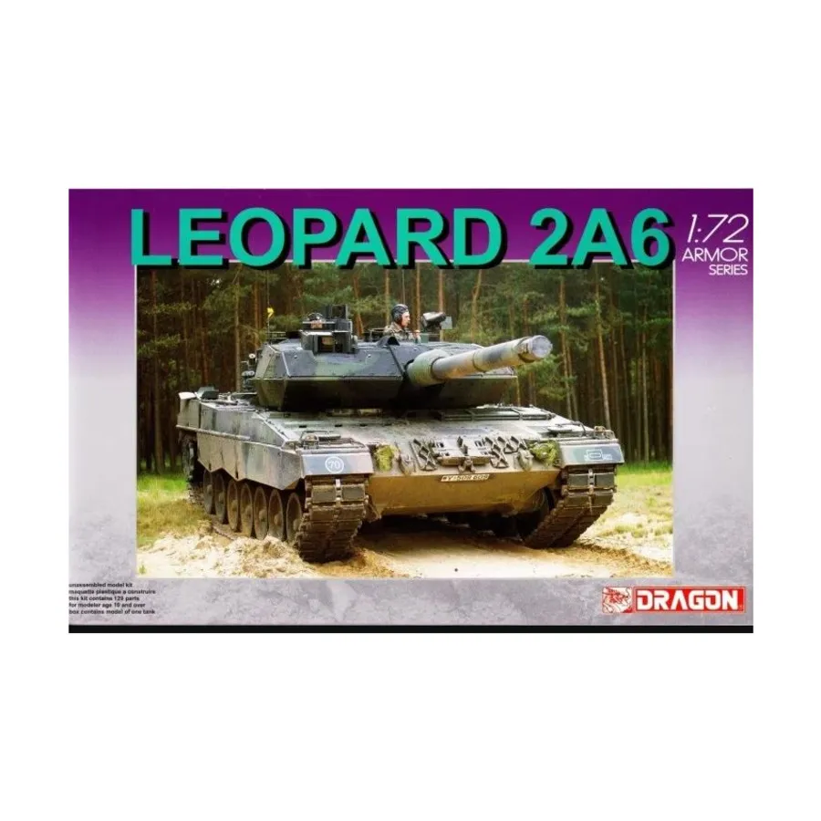 

Леопард 2А6, Dragon Models - Armor Pro Series (1:72)