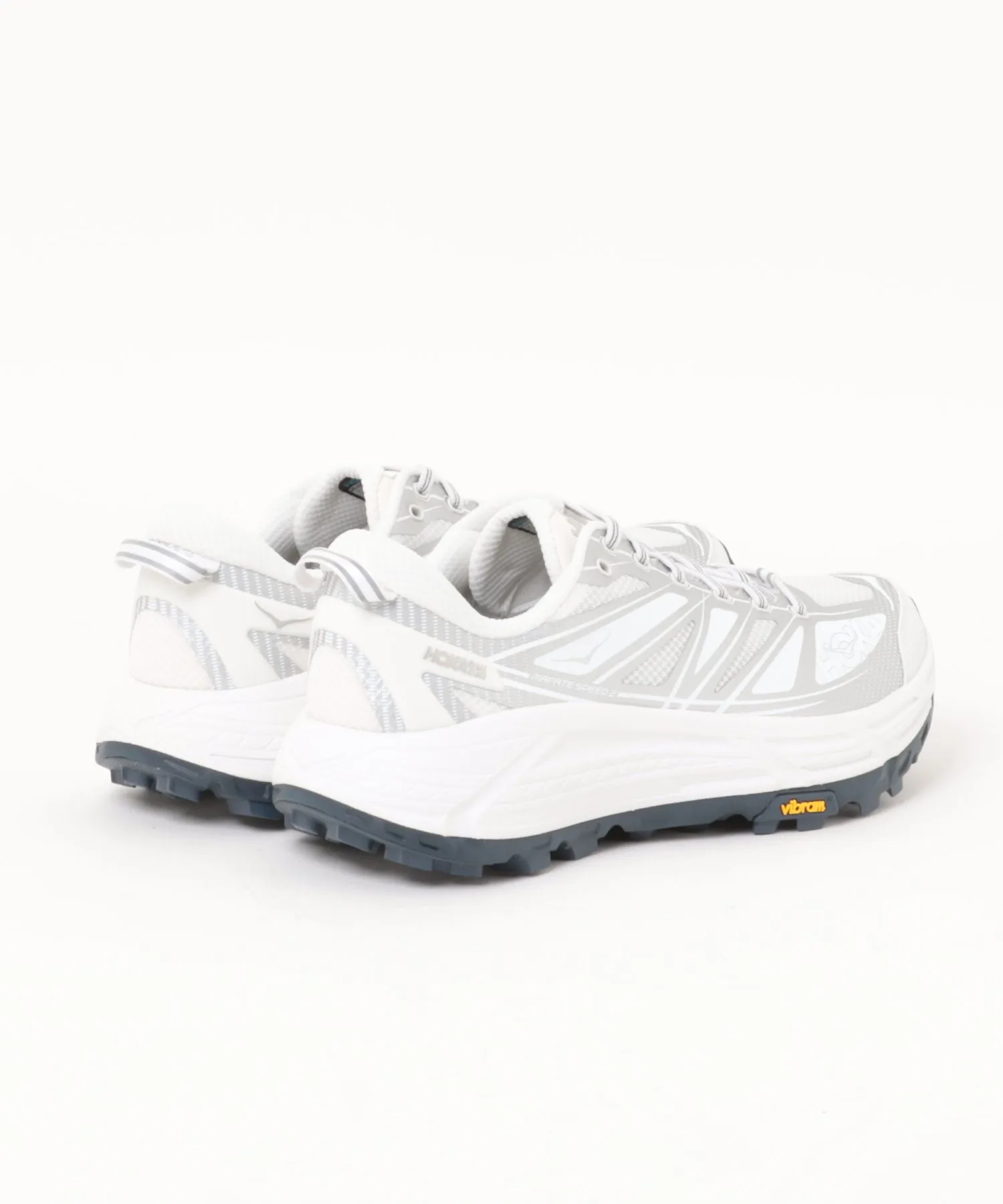 Мужские кроссовки для бега HOKA Mafate Speed 2 белые — фото 2
