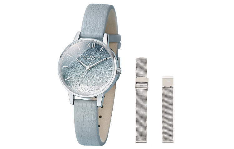 

OLIVIA·BURTON Часы Ocean Series Wrist Watch Quartz Movement Leather Strap 30mm Blue Dial Women's Watch
