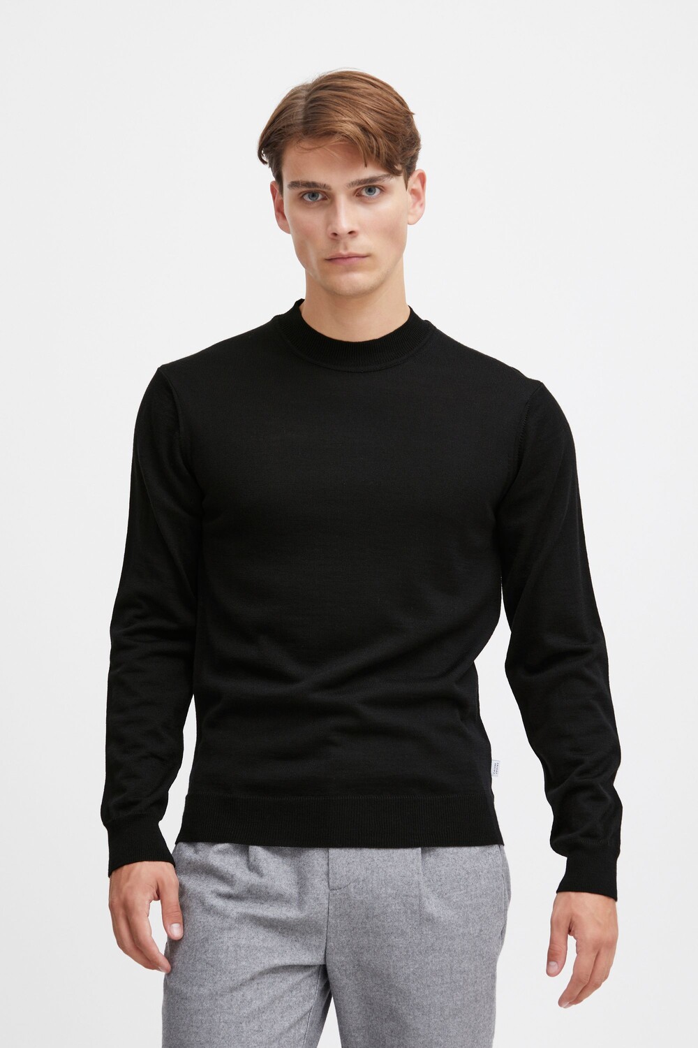 

Пуловер CASUAL FRIDAY Strick CFKarl merino mix crew neck 20504888, черный