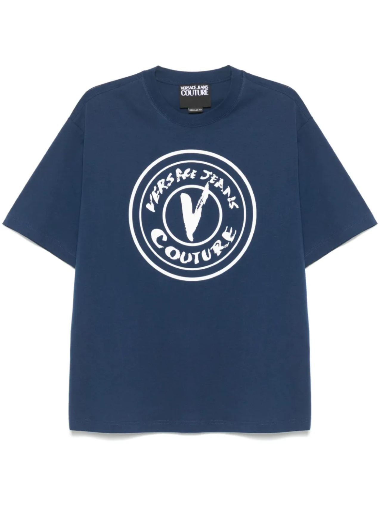 

Футболка с логотипом Versace Jeans Couture, синий