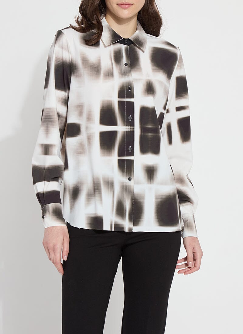 

Модная рубашка Connie Slim Button Down Lysse, цвет soft shadows
