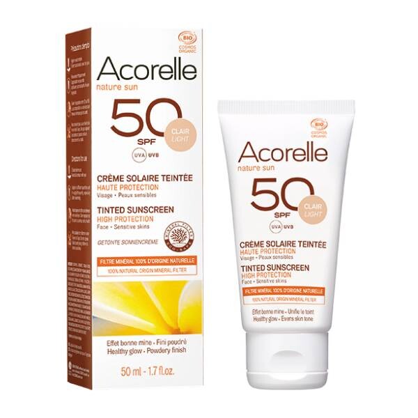 

Солнцезащитный крем Color Light Spf 50 50 мл Acorelle