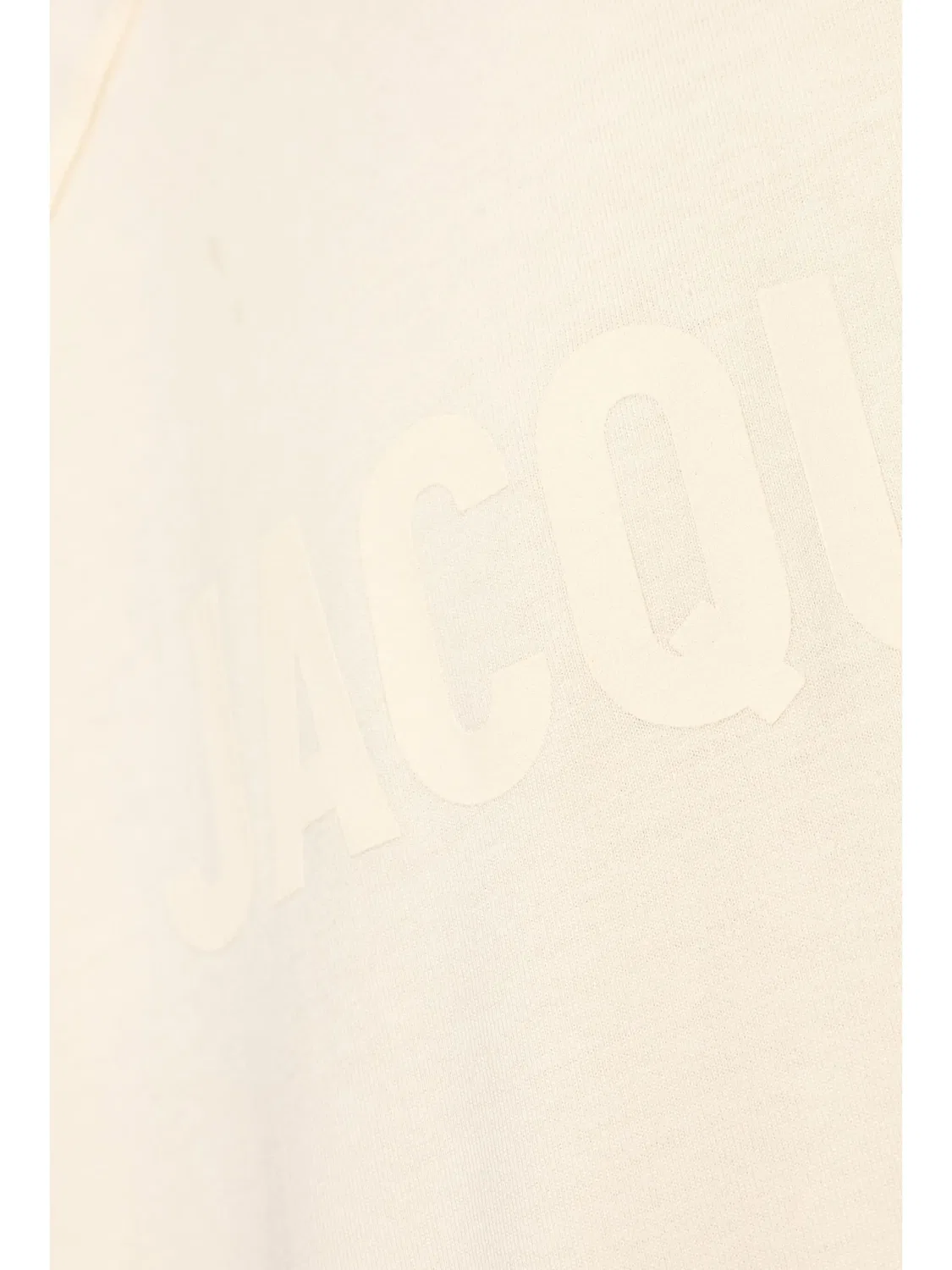 Футболка с логотипом из хлопка Jacquemus, нейтральный — фото 2