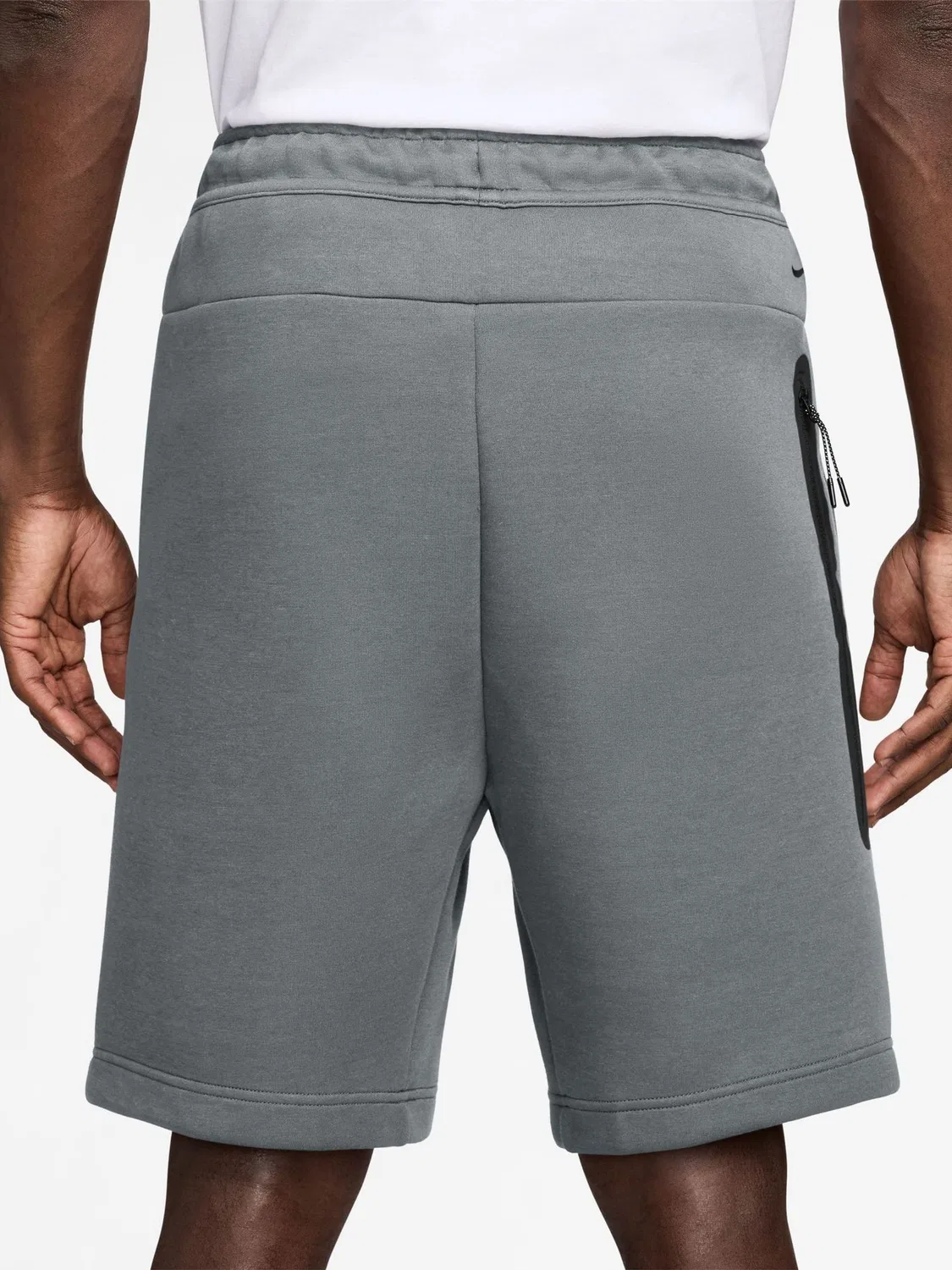 Флисовые шорты Nike Smokey Blue Tech — фото 2
