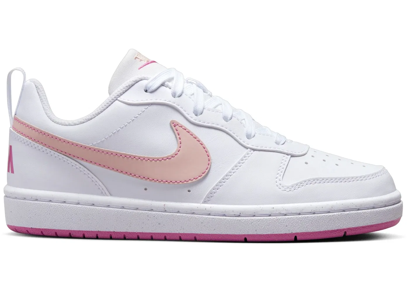 Детские кроссовки Lifestyle Nike Court Borough Low Recraft, White/Pinksicle/Arctic Orange