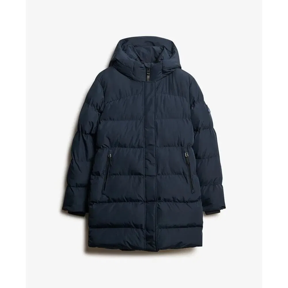 Женская стеганая куртка Sports Superdry, Синяя