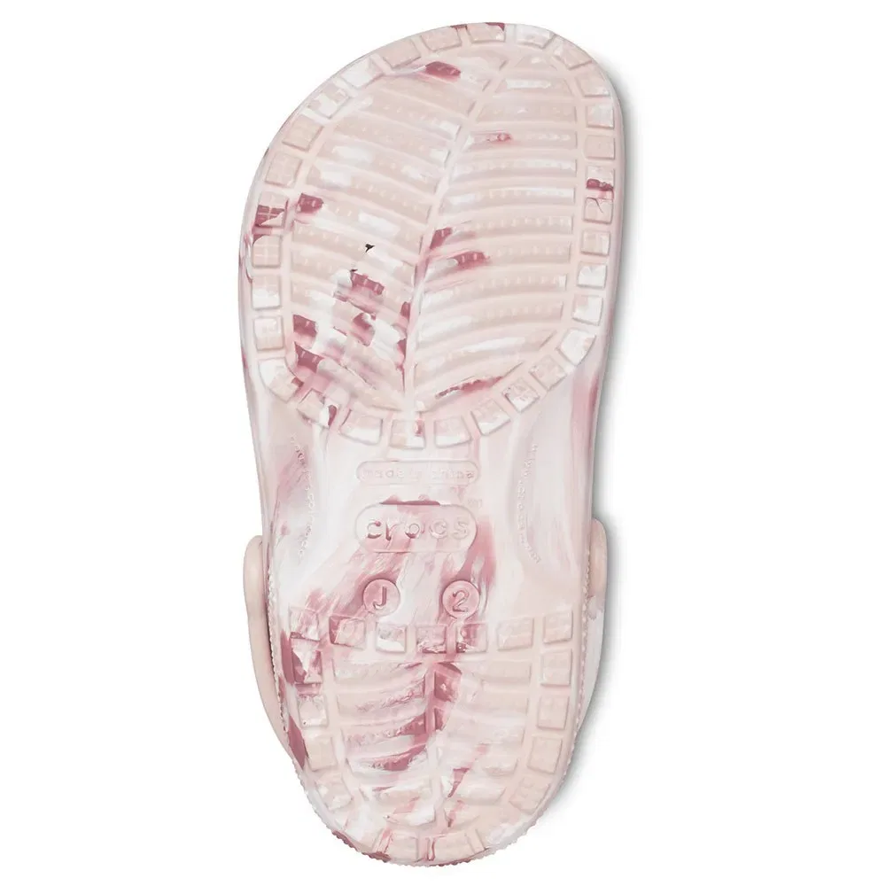Сабо Classic Marbled Crocs, бежевый — фото 2