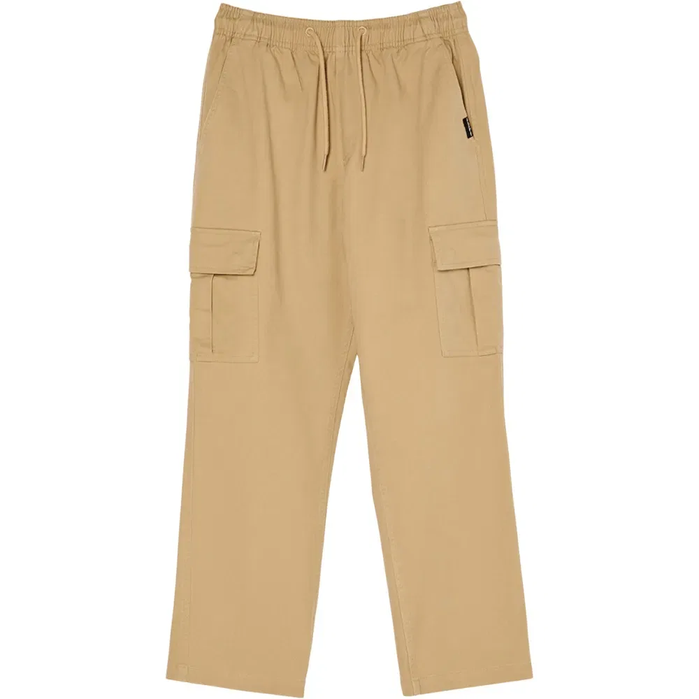 Детские брюки карго для мальчиков с эластичным поясом Quiksilver Taxer, Beige — фото 3