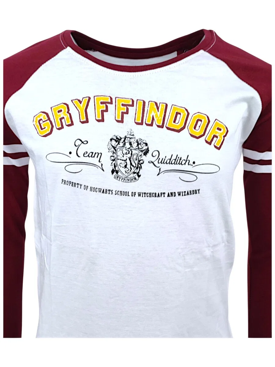 Футболка «Гарри Поттер» Harry Potter Langarmshirt белого цвета — фото 3