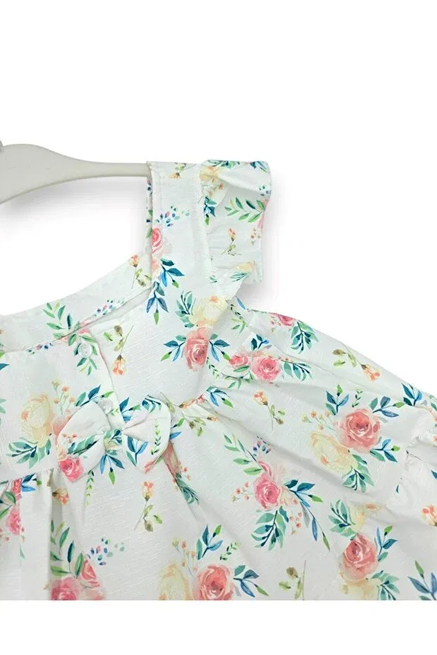 Детское платье для девочек с принтом Voyyo Kids Baby, Multicolored — фото 4