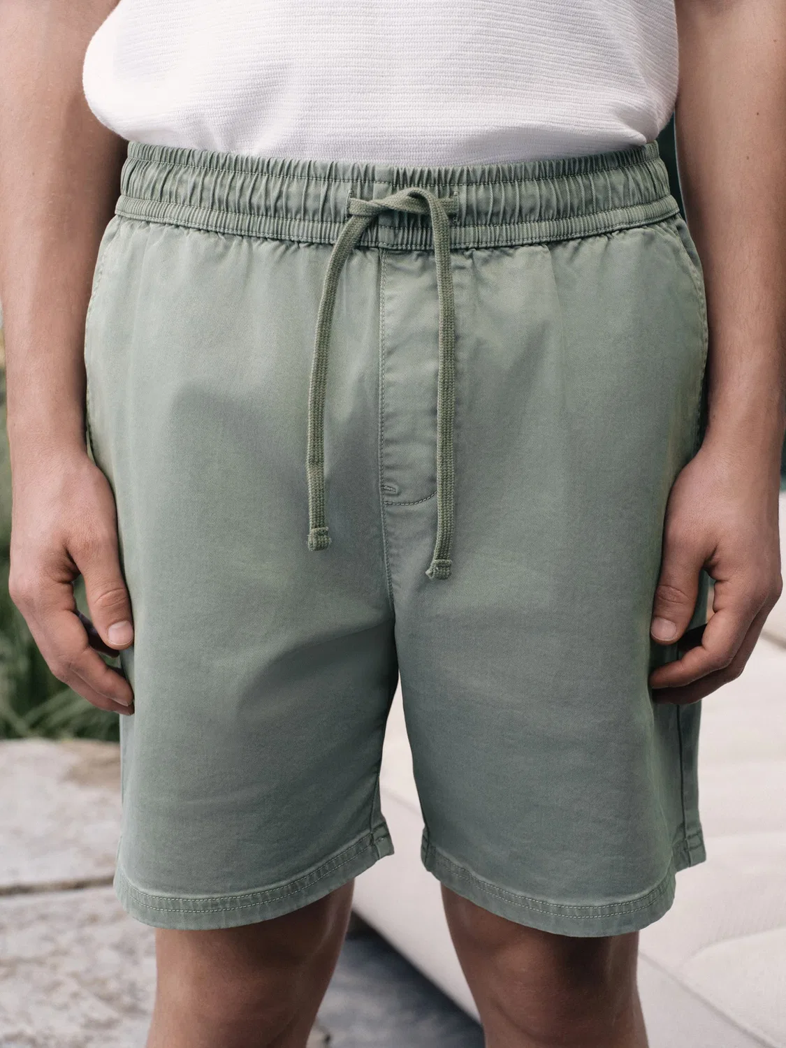 Шорты классические Green Classic Garment Dyed Dock Next, зеленый