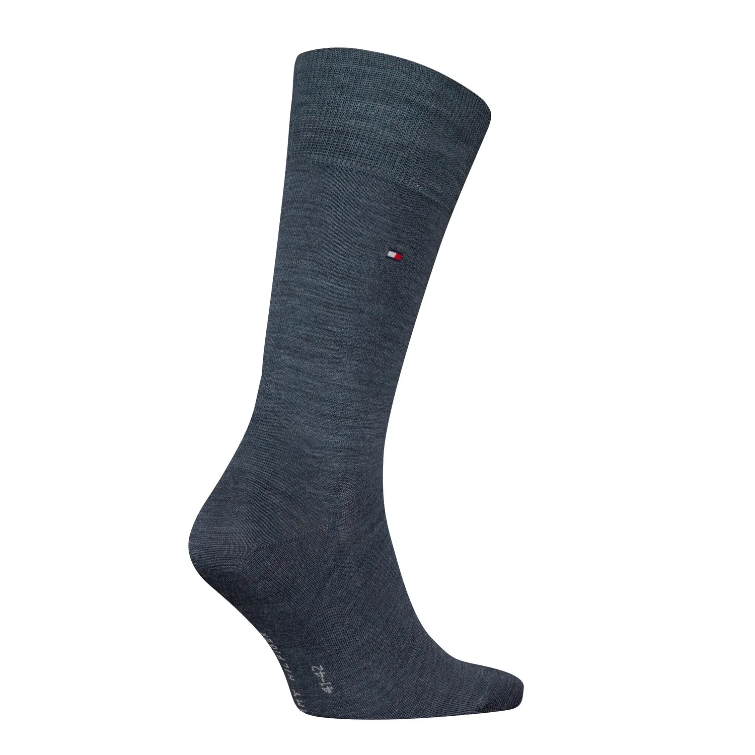 Мужские классические носки из мериносовой шерсти Tommy Hilfiger, Jeans Melange — фото 2