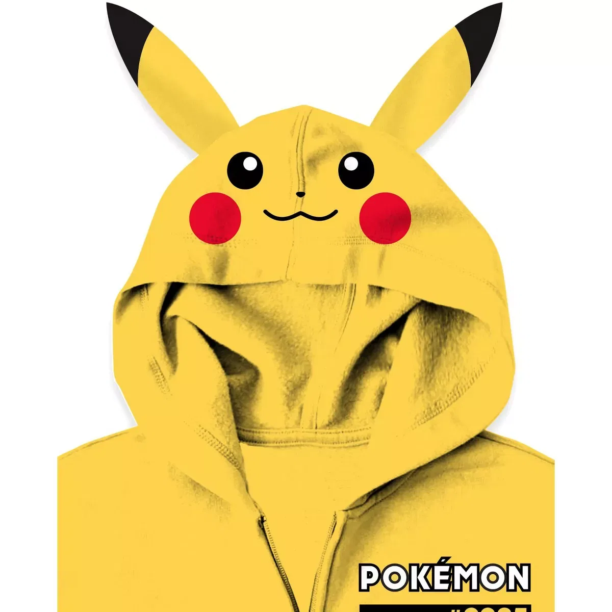 Детская худи с 3D ушами Пикачу Pokémon Electric Type Mad Engine, Yellow — фото 4