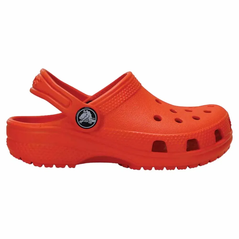 Детские клоги для девочек Classic Clogs Crocs, Orange — фото 3