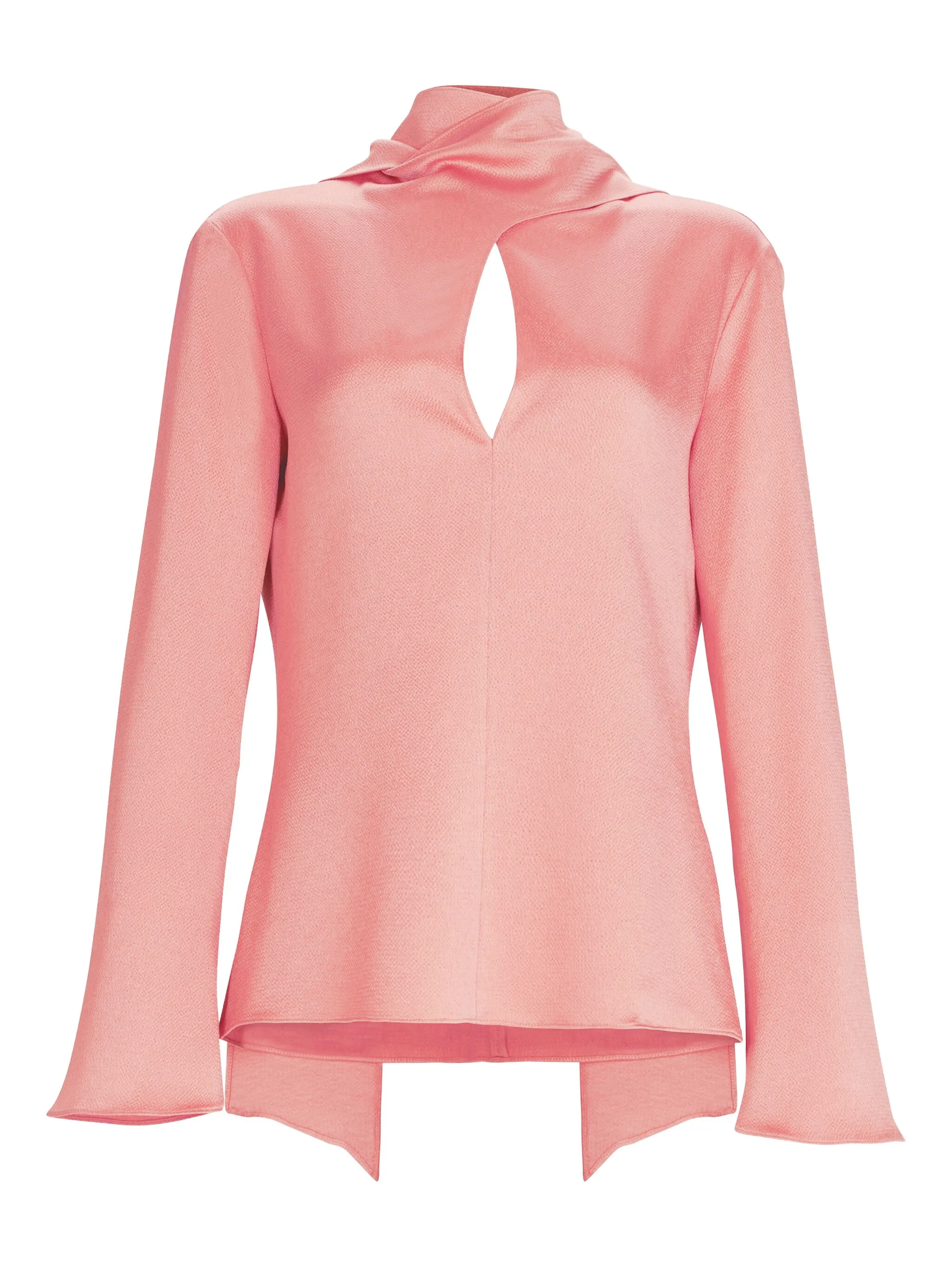 

Блузка Gaby с вырезом Silvia Tcherassi, розовый