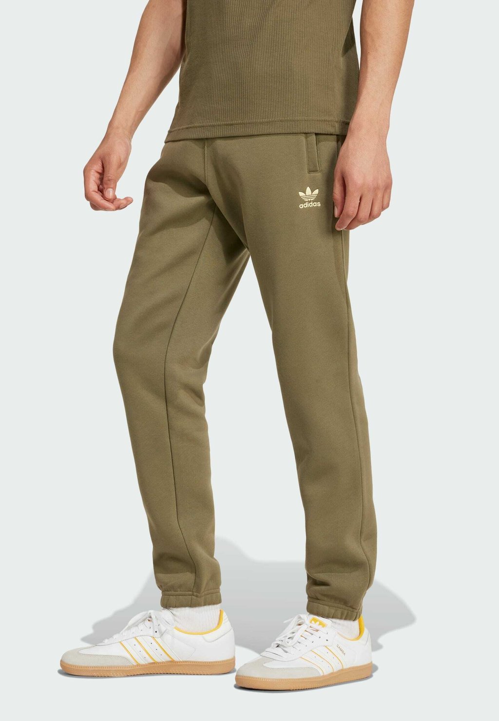 

Спортивные брюки TREFOIL ESSENTIALS adidas Originals, оливковый