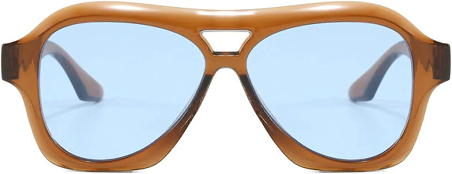 

Willochra Модные ретро-солнцезащитные очки овальной формы для женщин и мужчин, роскошные солнцезащитные очки-пилот большого размера, модные солнцезащитные очки, C2