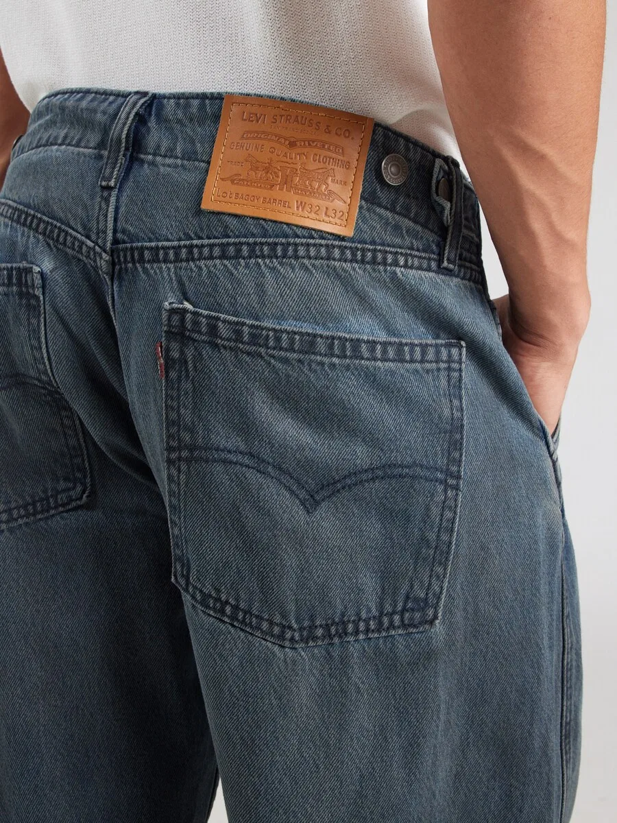 Джинсы LEVI'S Baggy Jeans 'BAGGY BARREL' синего цвета — фото 3