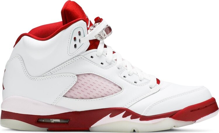 

Кроссовки Air Jordan 5 Retro GS Pink Foam, белый