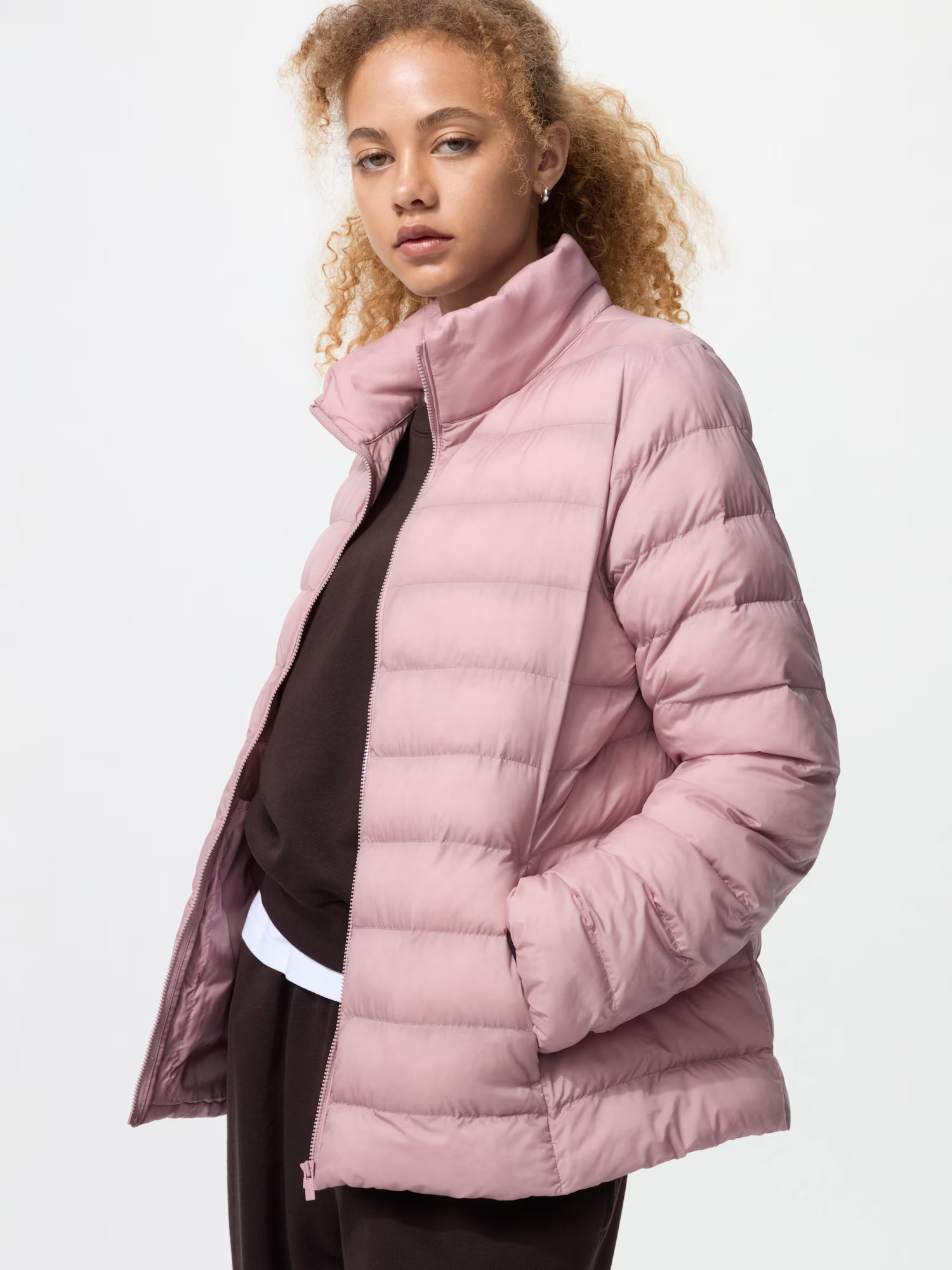Куртка Uniqlo PuffTech, 11 розовый — фото 2