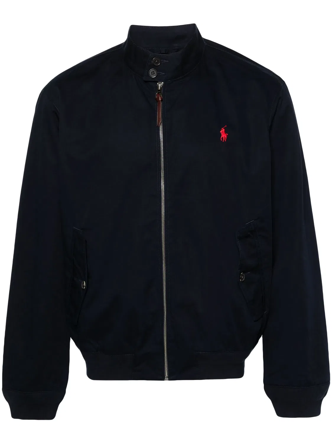 Куртка из хлопка с логотипом Polo Pony Polo Ralph Lauren, темно-синий