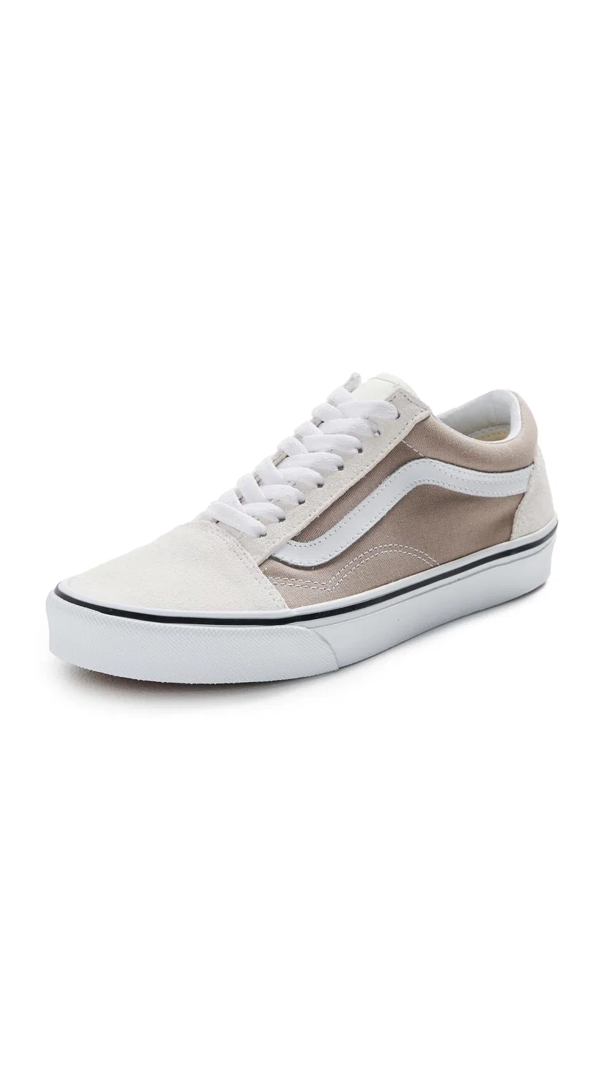Детские кроссовки для мальчиков высокие Old Skool Vans, Wild Dove/Black