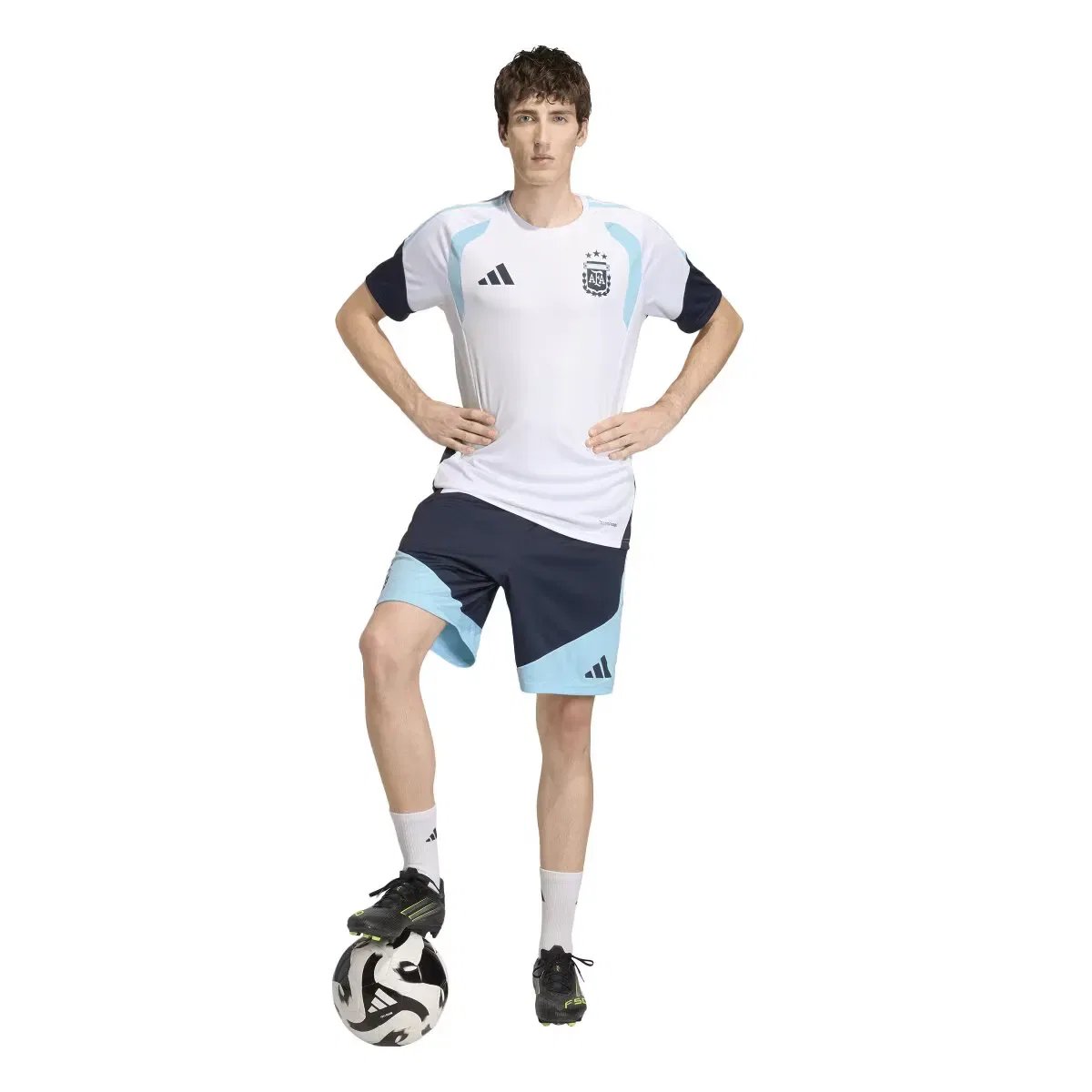 Мужские шорты Tiro Entreno adidas, Azul Marino — фото 4