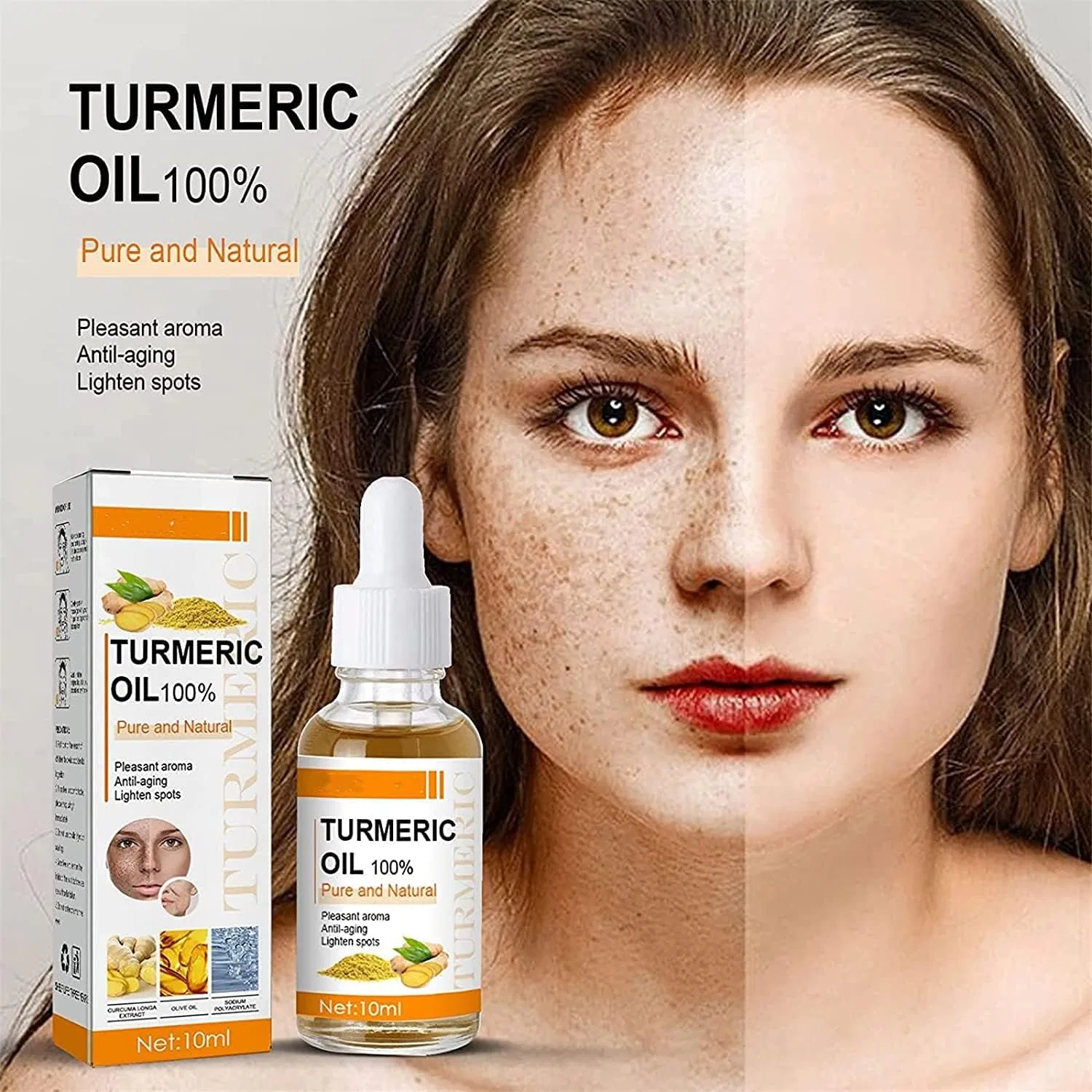 Крем для лица Turmeric Repair Facial Essence, Lovelycat, 2 шт, 1 г — фото 3