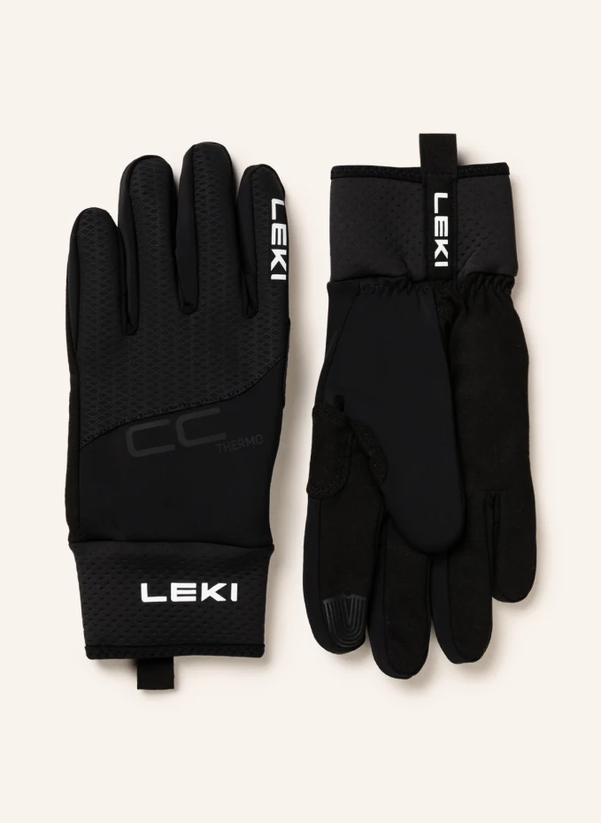 

Лыжные перчатки cc thermo Leki, черный