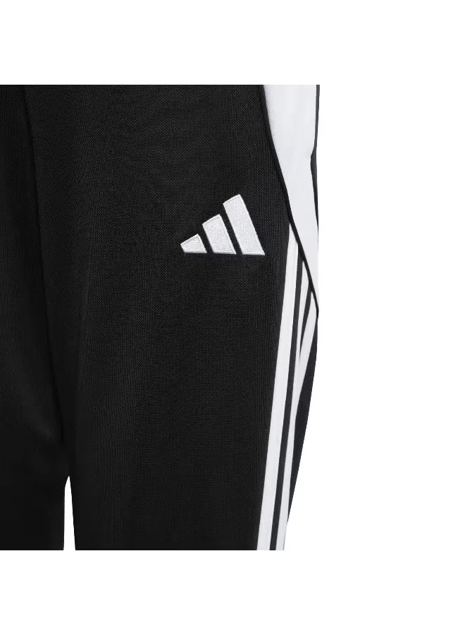 Штаны спортивные с влагоотводящей тканью Tiro 24 Adidas, черный — фото 4