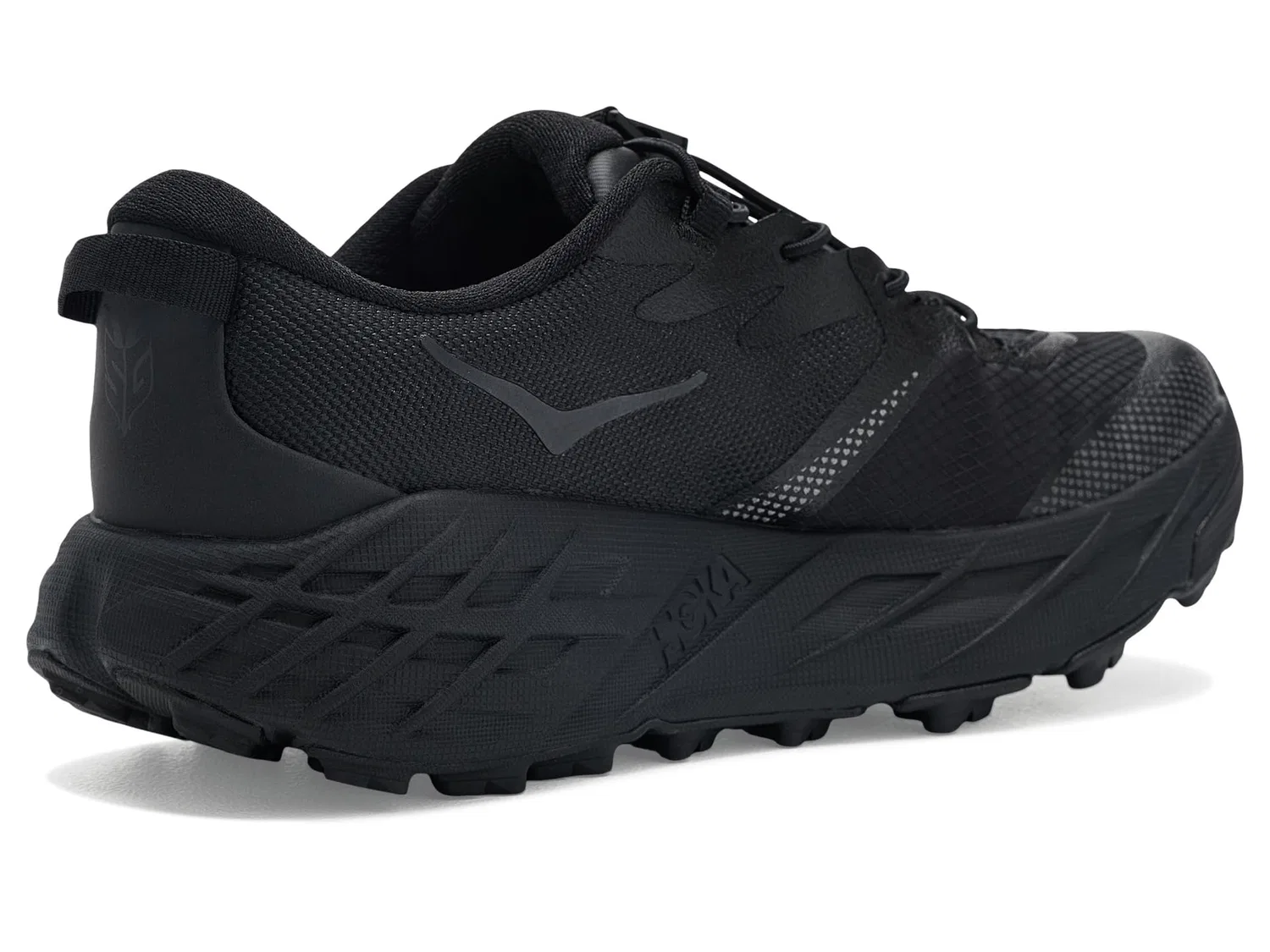 Кроссовки Speedgoat 7 (для больших детей) Hoka Kids, Black/Black — фото 4
