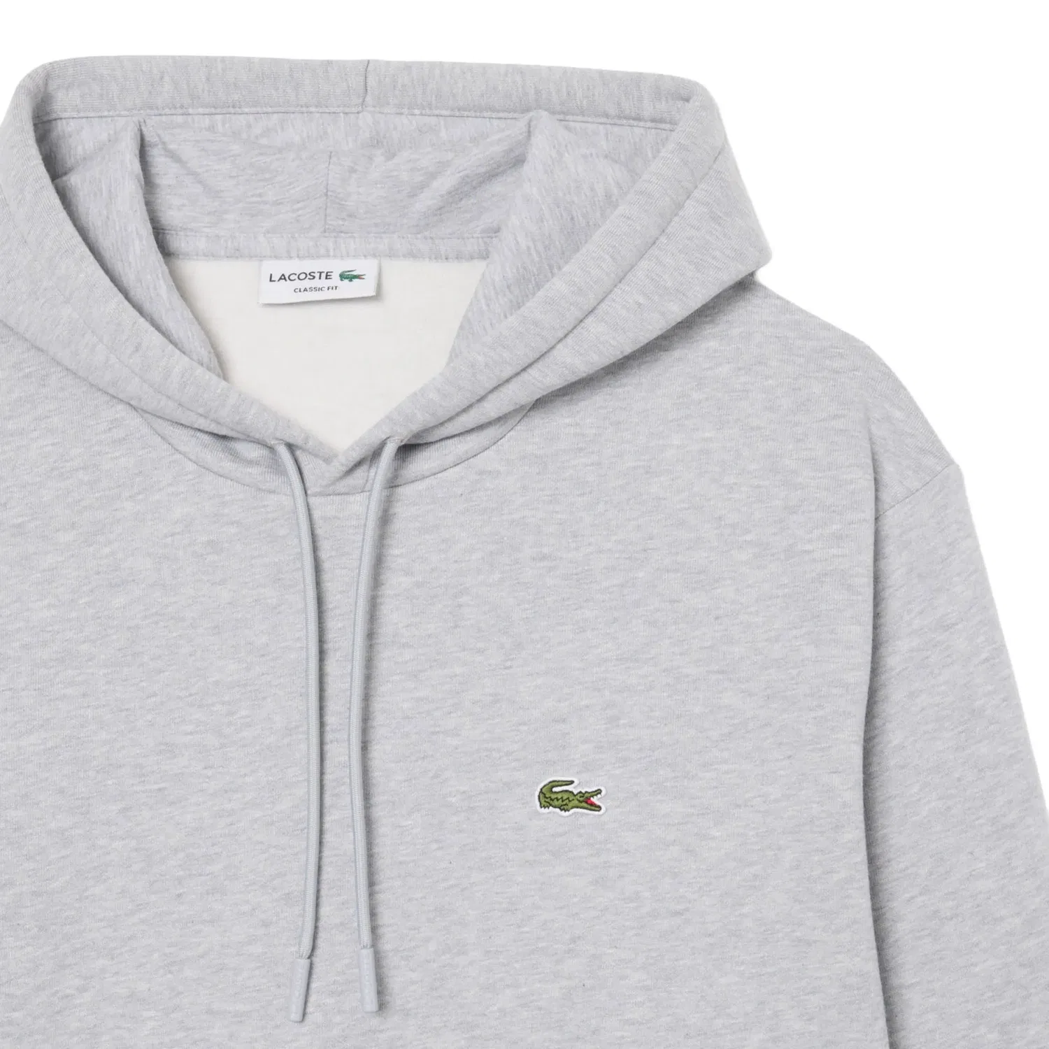 Мужской свитшот базовый Lacoste, Light Grey — фото 3