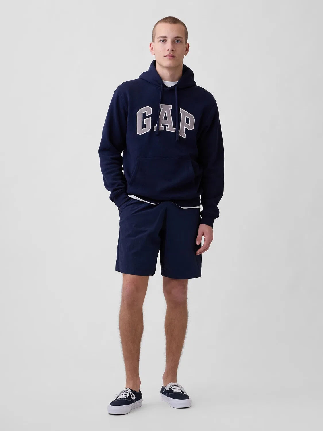 Худи, мягкое Gap, Navy — фото 3