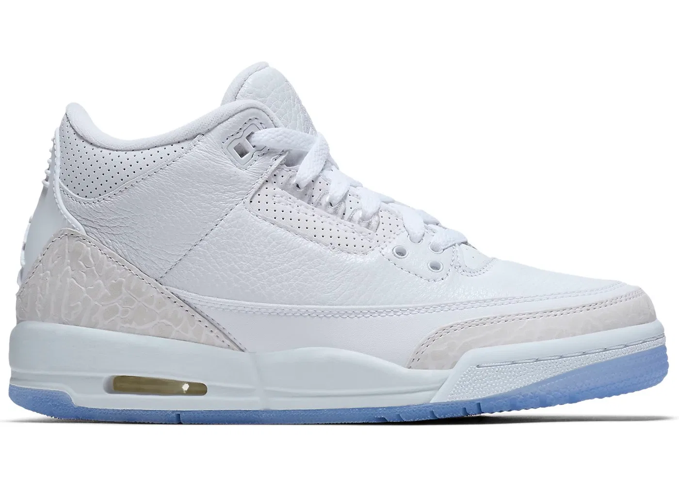 Детские кроссовки с перфорацией Jordan 3 Retro Jordan, White White White
