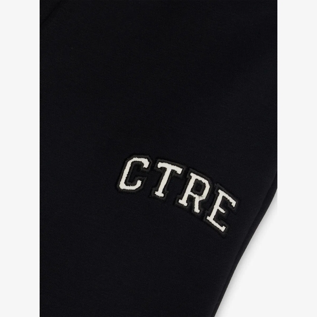 Спортивные штаны из хлопковой смеси с вышитым логотипом Ctre, размер 1-10 лет The Couture Club, черный — фото 2