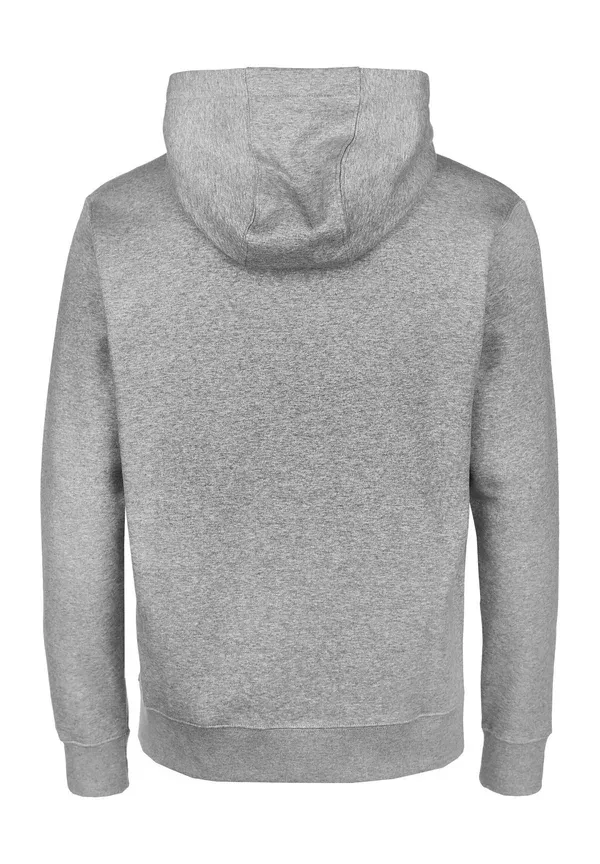 Худи на молнии флисовое, Football, M nk flc park20 fz hoodie, Nike Performance, dark grey heather / black, черный/темно-серый — фото 2