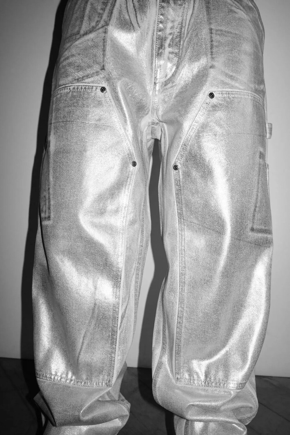 Supreme x MM6 Maison Margiela パンツ Supreme MM6 Maison Margiela Foil Double Knee Painter Pant (Supreme