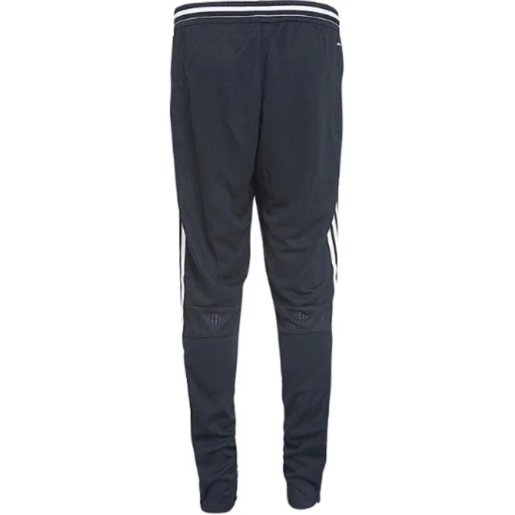 Мужские трикотажные спортивные штаны в винтажном стиле Adidas, Black — фото 3
