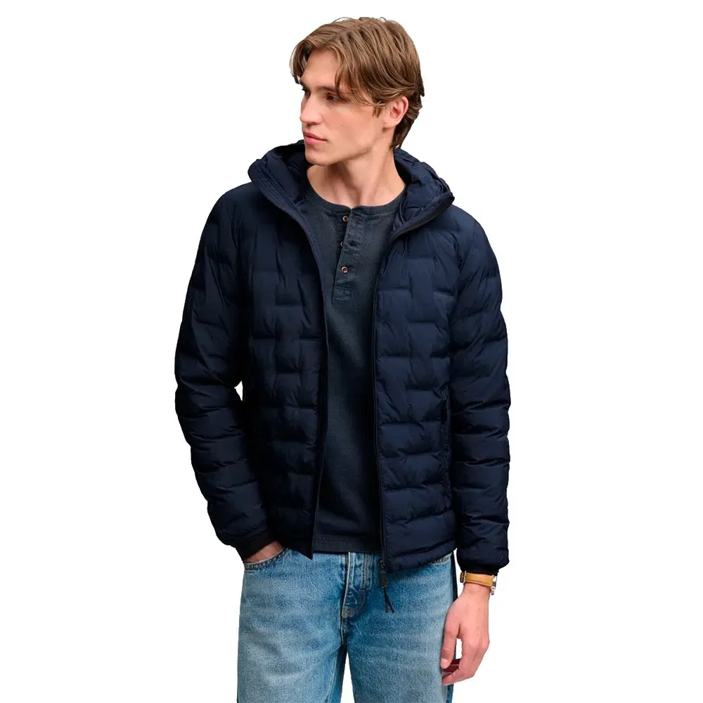 Мужская куртка с капюшоном и утеплителем Superdry, Blue