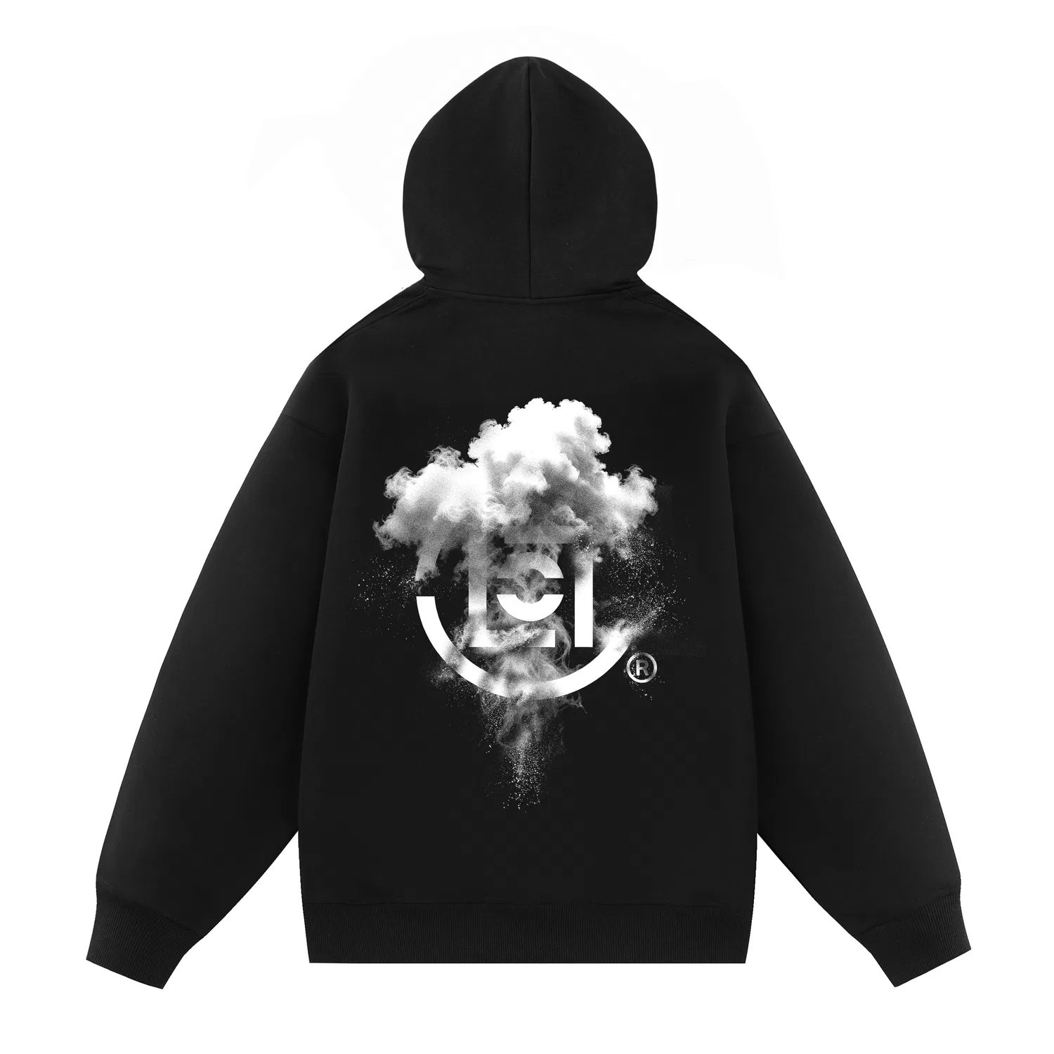 Детское худи с капюшоном, прямой крой, CLOT, Black