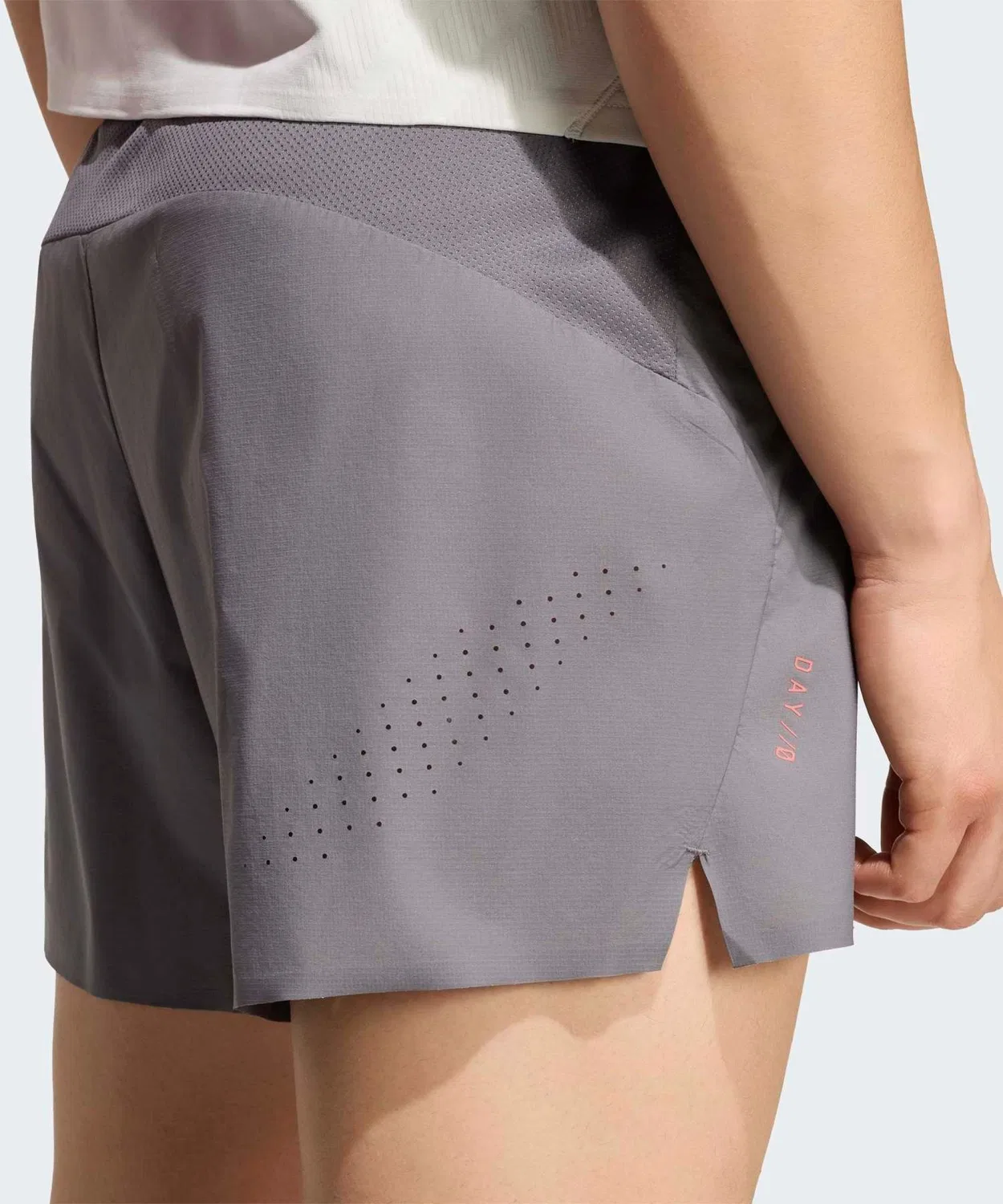 Мужские шорты для бега с двойным переплетением, Adidas, Grey — фото 3