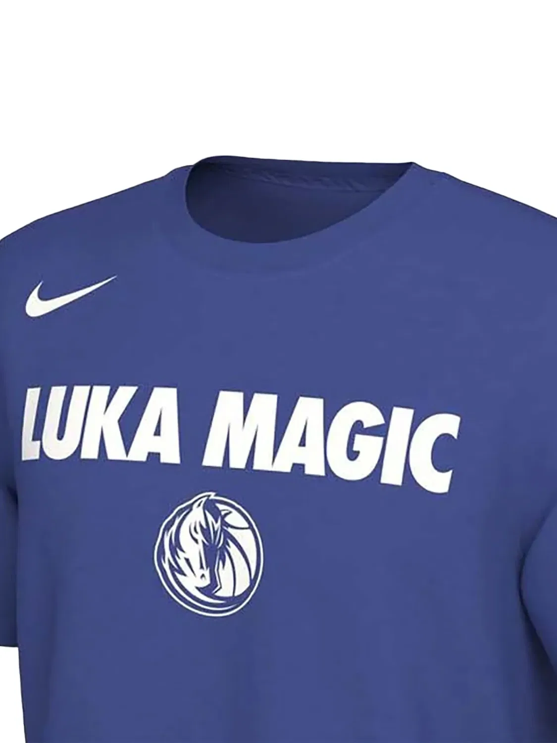 Футболка NBA Mavericks Doncic Twitter Nike, синий — фото 2