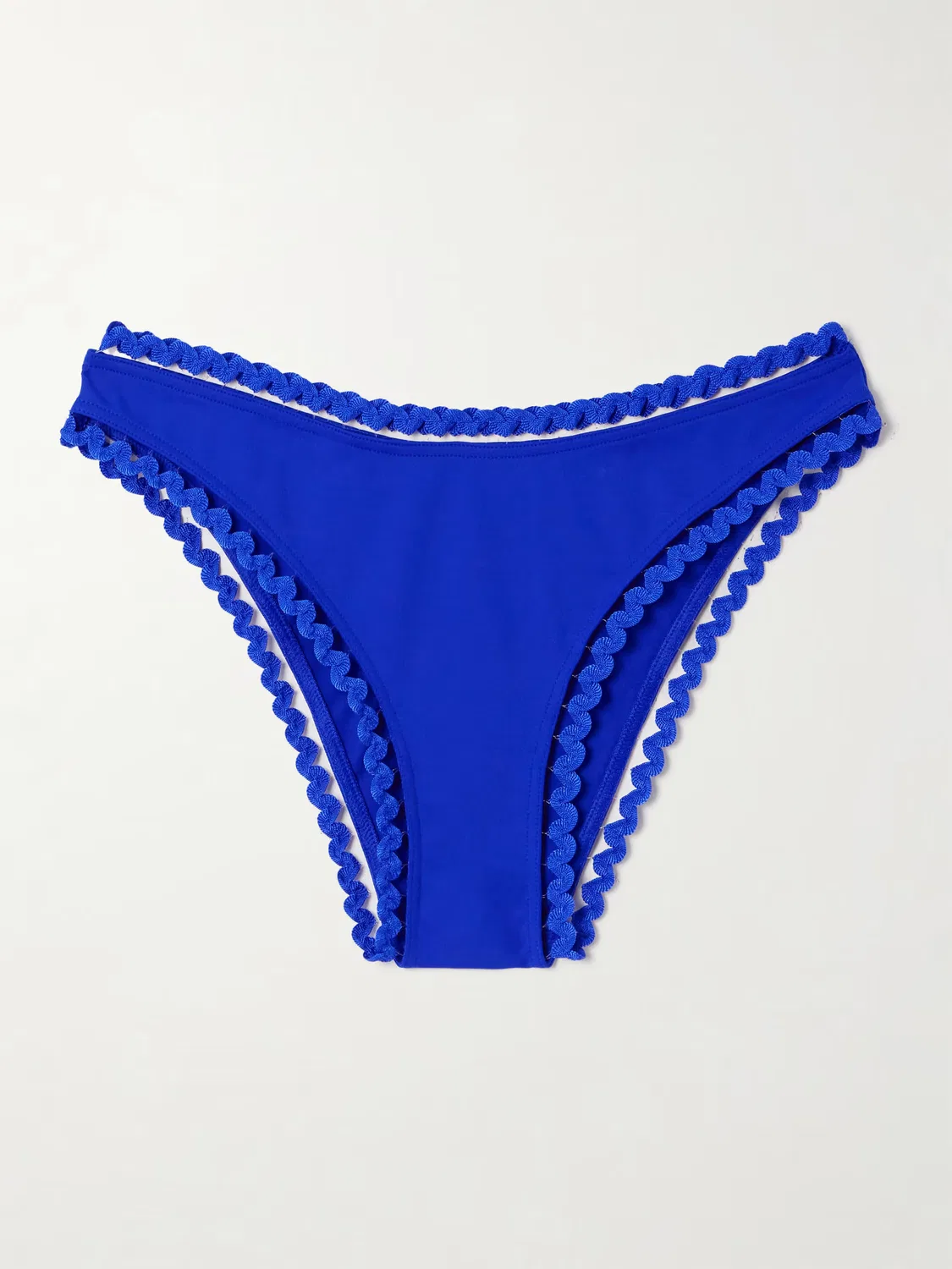 Трусики-бикини Fever boogie ric rac-trimmed Eres, индиго