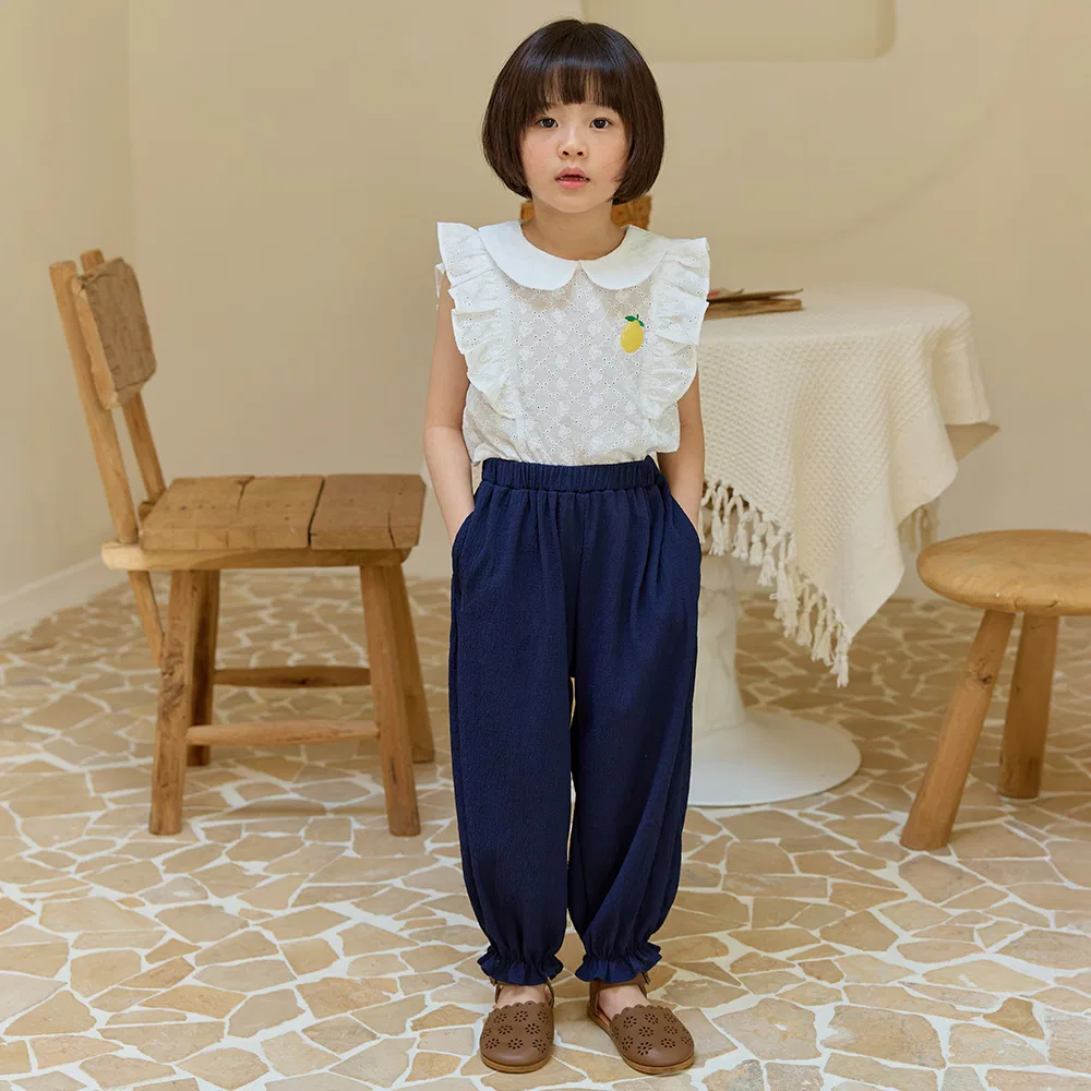 Детская блузка Sasha Eyelet от Bebetailor — фото 3