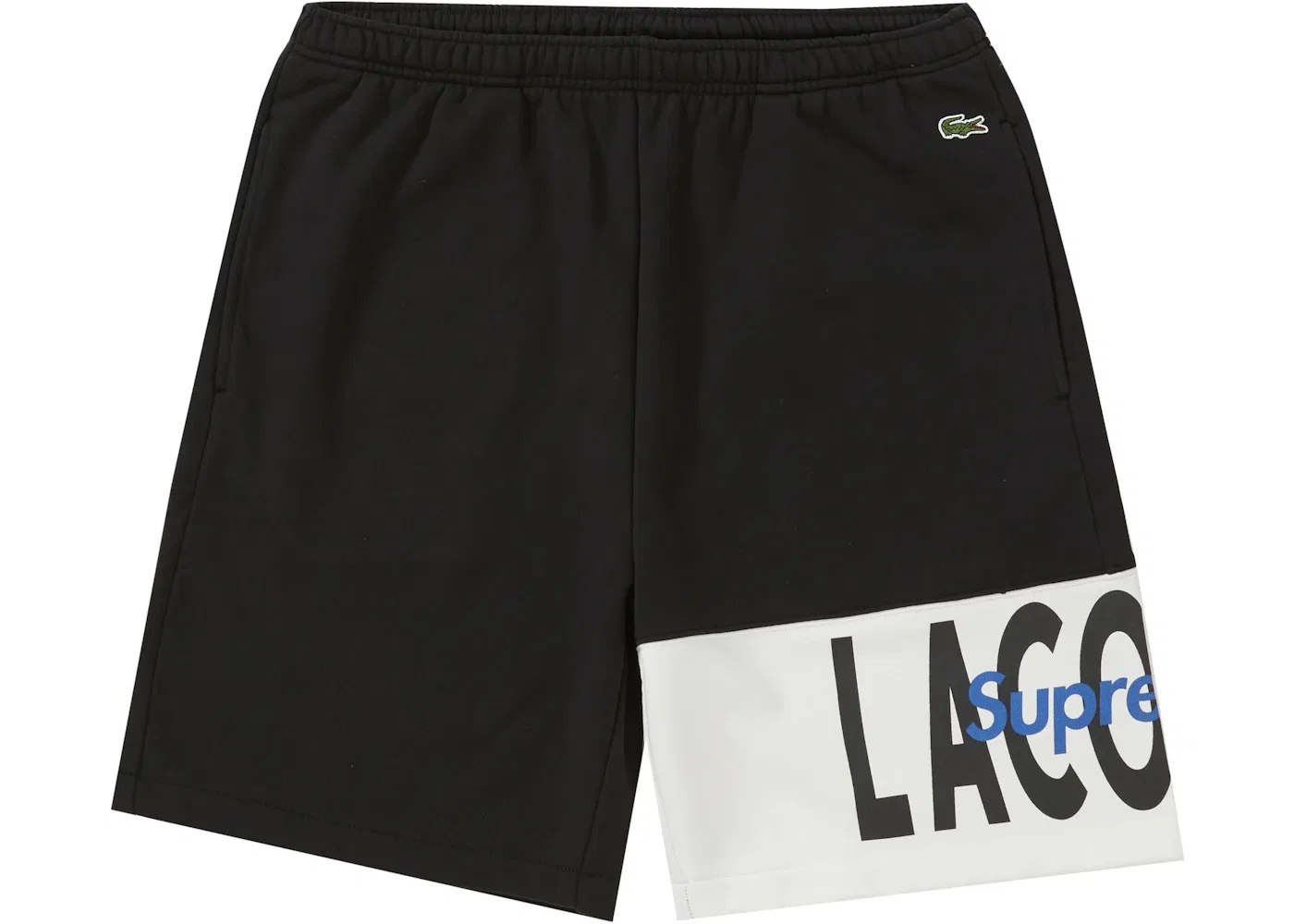 Мужские шорты с панельным принтом Sweatshort Supreme, Black